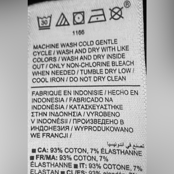 Athleta 93% Cotton Blend sweatpants joggers in faded black color Size XS - Picture 10 of 10